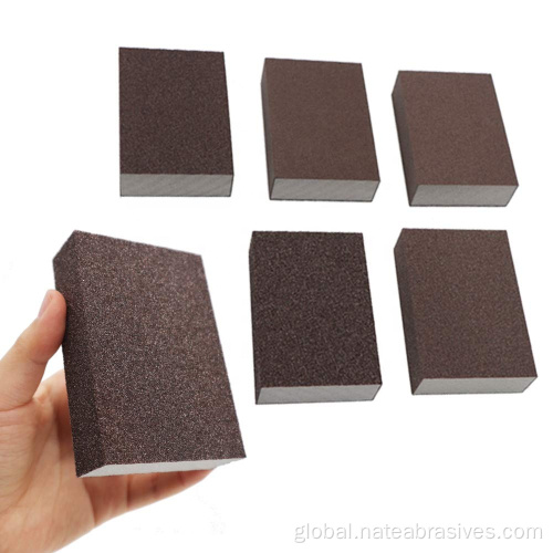 Hardware And Plumbing Industry Abrasives Hand Used Sanding Sponge Block For Furniture Polished Manufactory